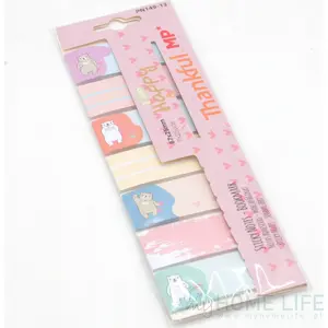 Self-adhesive Indexing Sticky Notes TEKA Karteczki samoprzylepne indeksujące Misie