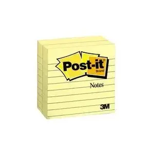 Post-IT 3M 675YL Pašlīmējošas lapiņas Kvadrātveida Dzeltenas 98,4×98,4 mm 300 loksnes