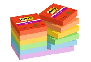 Sticky Notes 3M Post-It Square Multicolour 47.6×47.6 mm 90 sheets