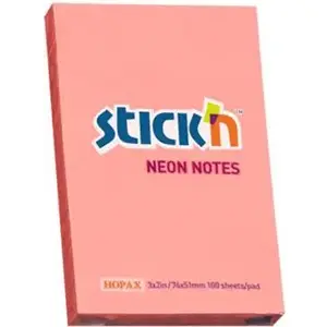 Stickn Notes sticky notes pad, model 21162 — assorted adhesive memo pads for office and home