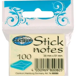 Self-adhesive Notes Panta Plast 38×51 mm, 100 sheets, model 80080