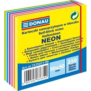 Self-adhesive Label Donau 50 x 50 mm 7575011PL-99 – square removable adhesive stickers