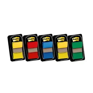 Self-adhesive index flags Post-IT 25.4×43.2 mm 4 colours 50 sheets per pad