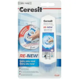 Sealant Renovator Ceresit Re-New for Silicone, white