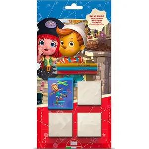 Stamp set Multiprint PINOKIO — Multiprint blister pack, 3 stamps