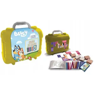 Набор штампов Multiprint Bluey Travel Set — портативные самонапечатывающиеся штампы