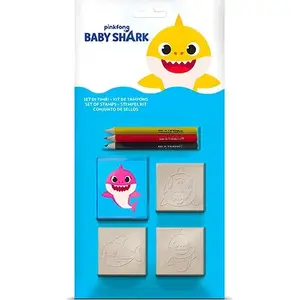 Multiprint Baby Shark zīmogu komplekts — 3 gab. blisterī (bērnu motīvs)