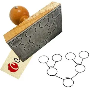 Штамп — Colorado Stempel drzewko matematyczne (школьный математический штамп)