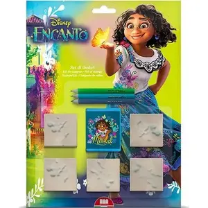 Zīmogu komplekts Multiprint Encanto — Multiprint kompakti pašiespiedoši zīmogi, 5 gab.
