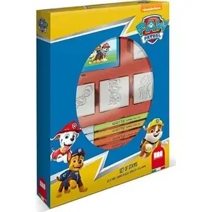 Zīmogu komplekts Multiprint MULTIPRINT PSI PATROL PIECZĄTKI BOX 4 gab.