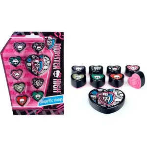 Mega Creative пластиковые штампы MC STEMPLE PLASTIKOWE Monster High ST 1201MH