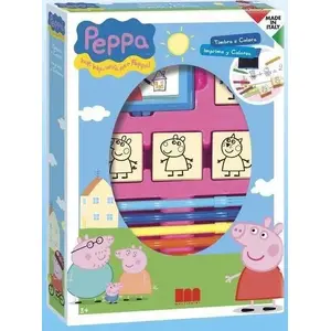 Набор штампов Dante Peppa в коробке 27875 — детские резиновые штампы, модель p12