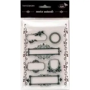 Decorative Frame Creative Stamps Aladine — set of decorative frame designs