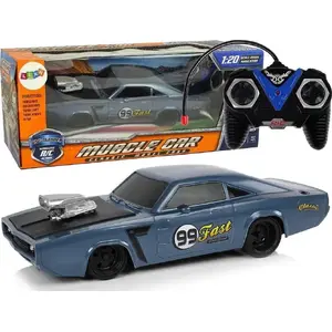 Remote Control Sports Car 1:20 scale LEANToys model 510337, grey, radio-controlled toy car