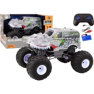 Remote Control Off-Road Car LEANToys 1:6 Scale 2.4GHz RC — Large Dinozaur Model