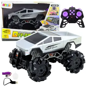 Remote Control Off‑Road Pickup Truck LEANToys 1:16 scale with lights and smoke effect