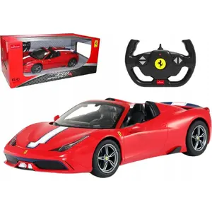 Radio vadāma Rastar Laferrari Aperta 1:14 sarkans kabriolets