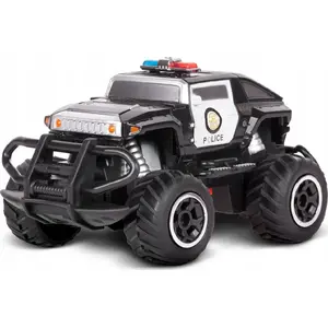 Tālvadāma policijas mašīna Rebel Toys Rebel Mini — modelis ZAB0113, kompakts RC auto