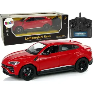 Remote Control Car LEAN Sport Lamborghini Urus 1:24 Scale 2.4GHz Red with Lights