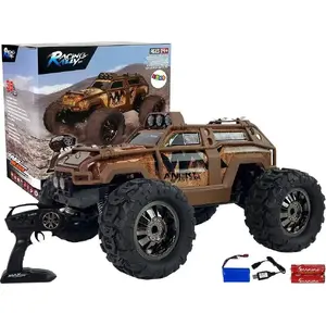 Remote Control Off-Road Car LEAN Sport 9033 — 1:18 scale, 2.4 GHz, 35 km/h, brown