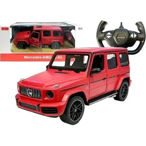 Tālvadāma rotaļlieta Rastar Mercedes G63 R/C sarkana – mērogs/detaļas nav norādītas