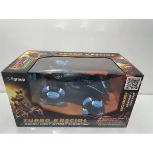 Ciuciubabka Diablo Cars Gang Turbo Kręcioł toy model Y101650, children's spinning pull-back car