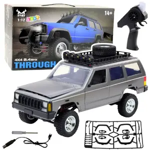 Внедорожник радиоуправляемый LEANToys MN78 1:12 4x4 серебристый — RC