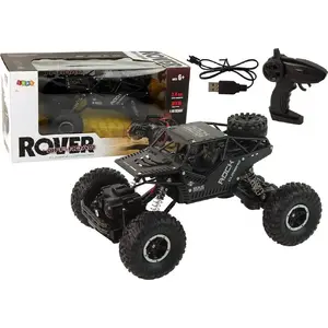RC car LEANToys Rover 1:16 scale, remote-controlled, black