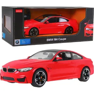 Radio vadāma automašīna Ramiz BMW M4 Coupe 1:14 mērogā, sarkana, R/C modelis ZRC.70900.CR