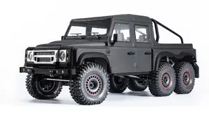 Kāpurķēžu kravas auto HiMoto AMXRock RCX103P 6x6 Pick-Up 1:10 ARTR elektrisks, 4,2 kg, 4 baterijas, 14+