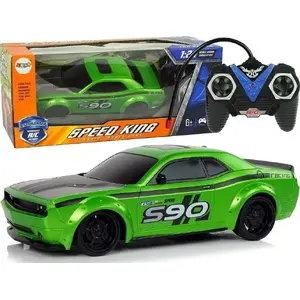 Remote-controlled sports car LEANToys 510140 — toy RC car, battery-powered, compact size