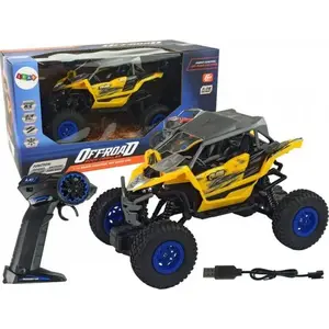 Remote Control Off‑Road Car LEAN Sport 1:16 2.4 GHz Yellow