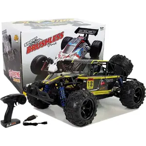 Remote Control Off‑Road Buggy LEAN Sport ENOZE 9303E 1:18 — Yellow, up to 45 km/h