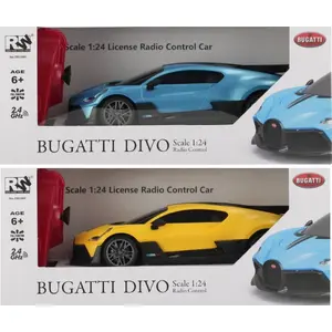 Radio-controlled licensed Bugatti model car by Mega Creative — scale and exact dimensions unspecified, item MC 36 (29524M)