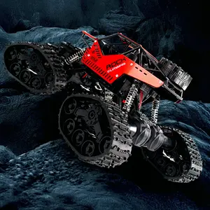 Remote Control 2-in-1 Car No name B4H2 4x4 with Tracks and Spare Wheels