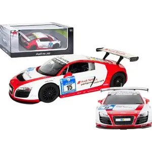 Radio-controlled sports car Rastar Audi R8 LMS 1:24 scale — white