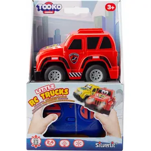 Toy RC Truck TEKA Little RC Truck 619471, Yellow, Remote-Controlled Vehicle