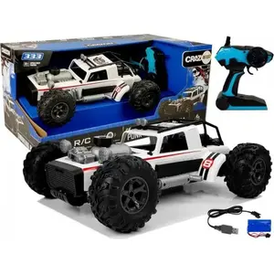 Remote Control Buggy LEAN Sport 1:12 2.4GHz White — 20 km/h, Water-Resistant
