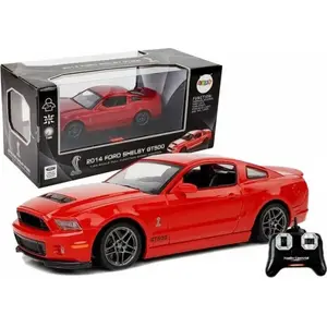 Remote Control Car LEAN Sport Ford Shelby GT500 Red, 2.4 GHz, 7.5 km/h