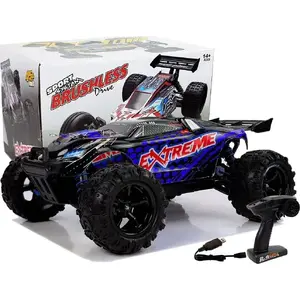 Remote Control Racing Car LEAN Sport 1:18 model ENOZE 9302E, blue, scale 1:18, max speed 45 km/h