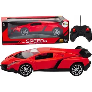 Remote Control Car LEANToys 1:16 Scale Sporty Red — RC model 1:16