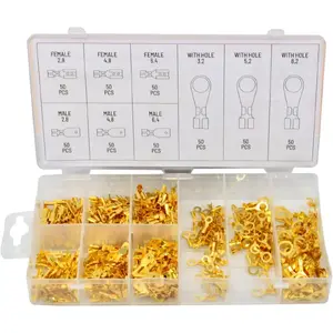 Electrical uninsulated connectors AWTools AW18332, pack 450 pcs