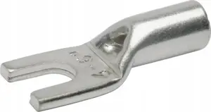 Tubular fork lug Klauke 96C5, straight connector, tin-plated contacts