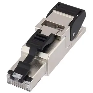 Разъём для кабеля Lapp RJ45 (мужской) 21700615 — чёрный, нержавеющая сталь