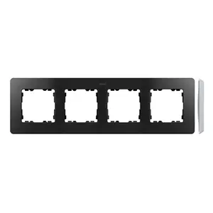 Outlet box accessory Kontakt-Simon 8201640-240, aluminium finish, plastic, 1 pc