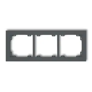 Outlet box accessory Karlik 28DR-3 for mounting electrical devices, 1 pc