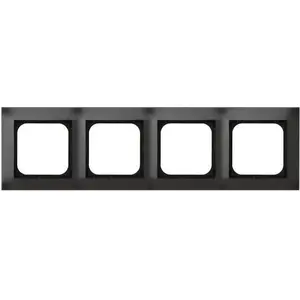 Outlet box accessory Ospel R-4Y/50 — plastic anthracite, 1 pc, package 130×350 mm