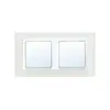 Kontakt‑Simon Simon 82637-30 стеклянная накладка Photo 2
