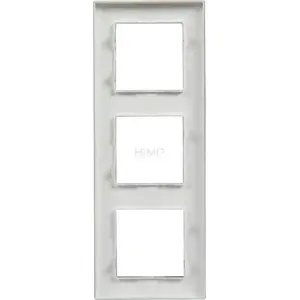Рамка для трёхместной установки Legrand Niloe Step 3 поста стальной цвет (модель 863493)