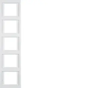 Socket outlet Hager 13537009, white, 87 mm width, pack of 2